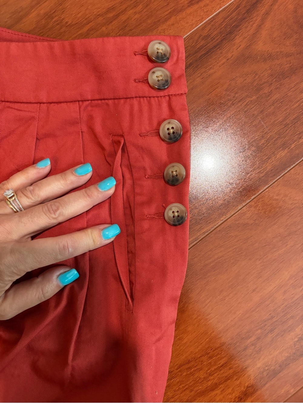 Loft wide-leg cotton pants - Picture 4 of 5